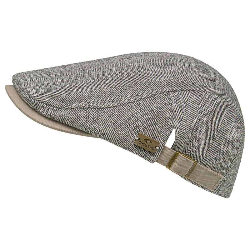 Winter-Schiebermütze mit Herringbone Muster | für Headwear Flat Herren Chillouts – Cap