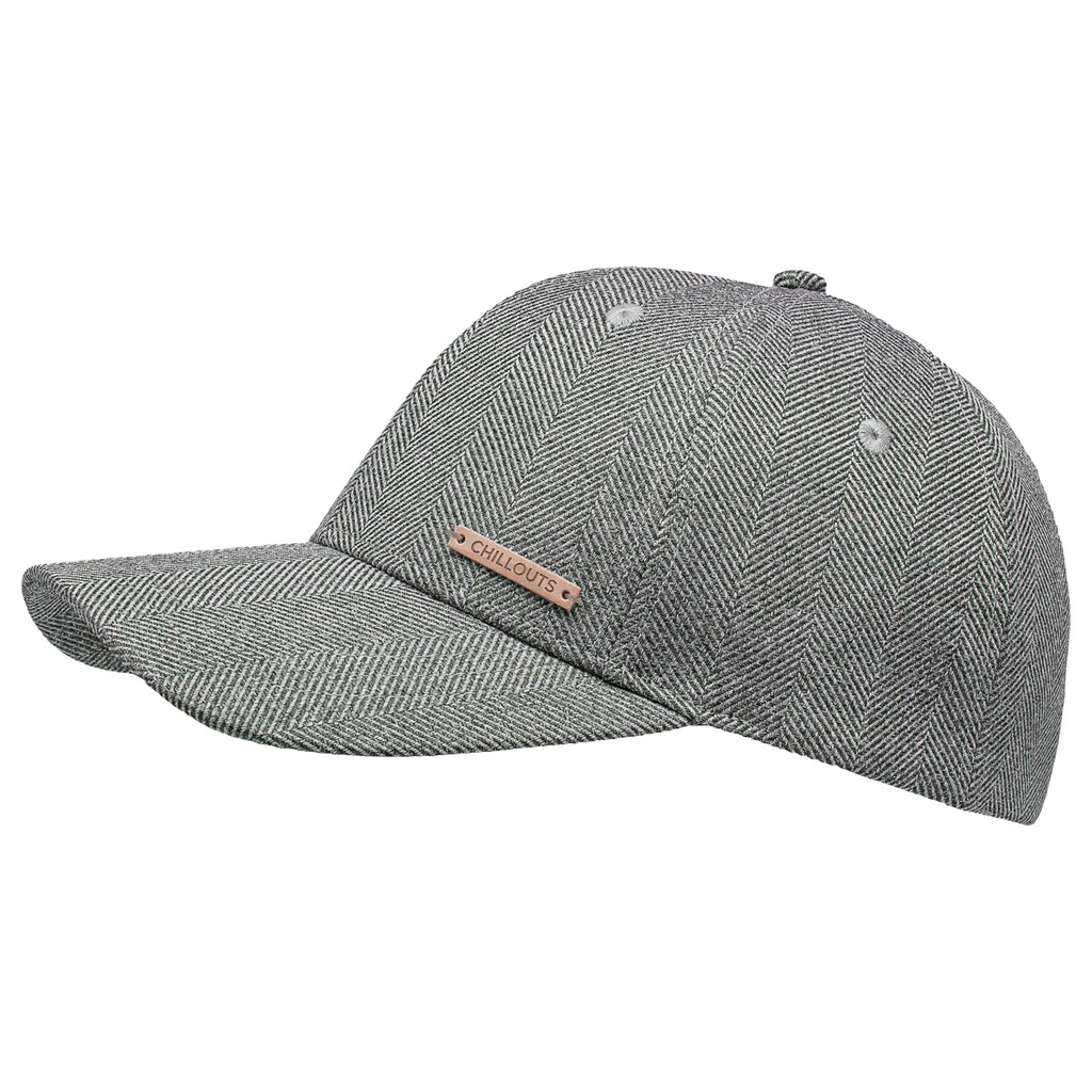 Cap mit Herringbone-Muster - schlicht stilvoll Headwear & – Chillouts - bestellen hier