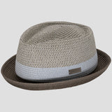 Summer hat "Paea" (pork pie hat) 