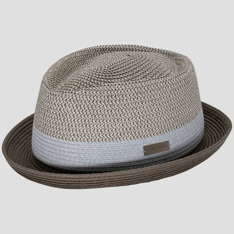 Summer hat "Paea" (pork pie hat) 