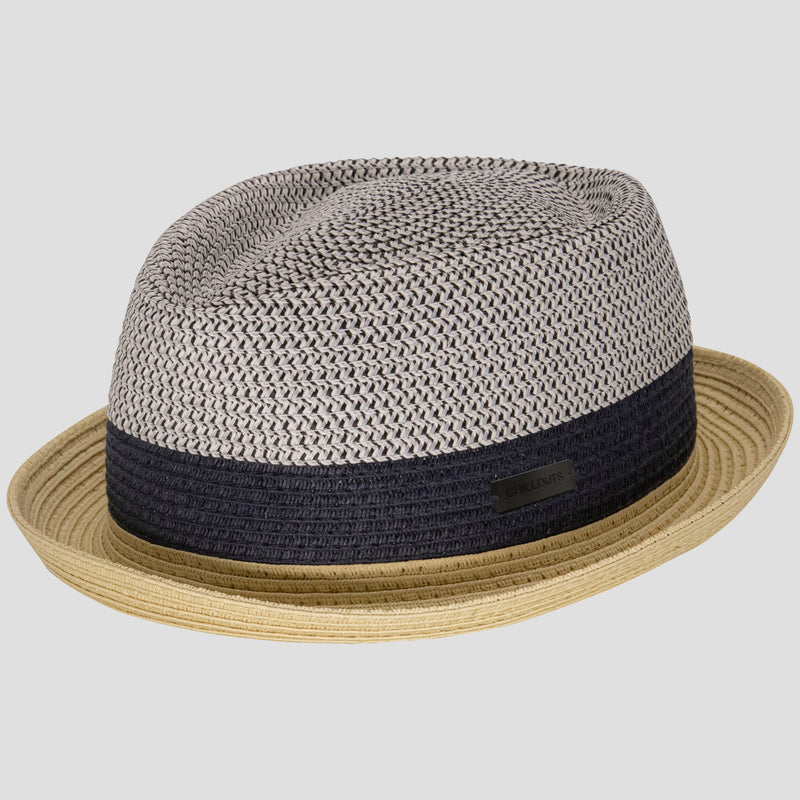 Summer hat "Paea" (pork pie hat) 