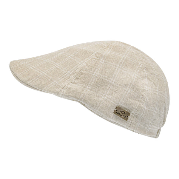 Cap – Flat Headwear mit Schiebermütze aus für Herren Baumwolle Karomuster | Chillouts